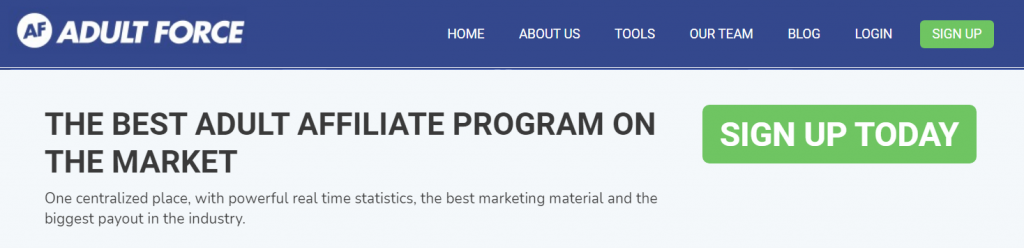 Adult Force Affiliate Program: Detailed Review adultforce